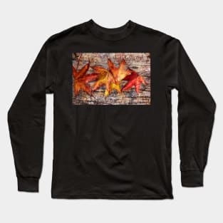 Maple Leaves Long Sleeve T-Shirt